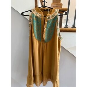 theme sleeveless dress medium NWT